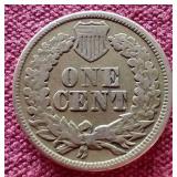 1863 Copper-Nickel Indian Penny