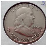 (4) Franklin Half Dollars