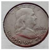 (4) Franklin Half Dollars