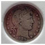 (3) Barber Quarters - Some Nice Detail