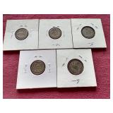 (5) Barber Dimes