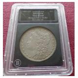 1882-O/S Error Strike Morgan Dollar