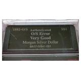 1882-O/S Error Strike Morgan Dollar