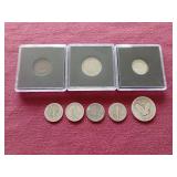 Mixed Lot American Coins - Mercury Dimes, Standing Liberty Quarter, Etc