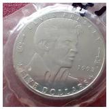 (2) Marshall Islands Commemorative Coins - Elvis Presley & Desert Storm