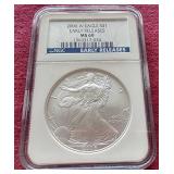 2006(W) 1 oz American Silver Eagle - NGC MS69