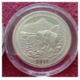 (4) Silver Proof America the Beautiful Quarters