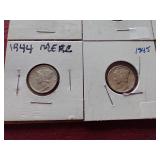 (7) Mercury Dimes