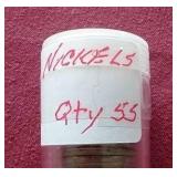 (55) 1930s-50s Nickels