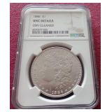 1886 Morgan Dollar - NGC Uncirculated (Details)
