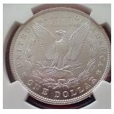 1886 Morgan Dollar - NGC Uncirculated (Details)