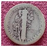 1921 Mercury Dime - Key Date!