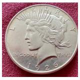 1926-D Peace Dollar