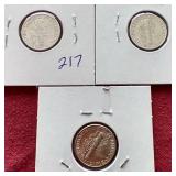(3) Really Nice Mercury Dimes