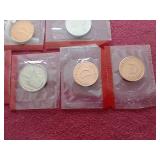 (9) Uncirculated Nickels - All Mint Sealed