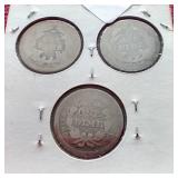 (3) Liberty Seated Dimes