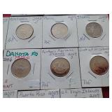 (19) State/Territory Quarters - Includes (2) Silver!