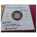 (4) Micro Novelty Coins