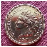 Gorgeous High Grade 1909 Indian Penny
