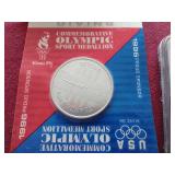 Nice Variety Lot - Medals, Copper Round & Graded Quarter