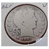 (3) Barber Half Dollars