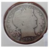 (3) Barber Half Dollars