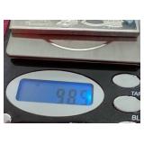 Large Norman Rockwell Sterling Silver Bar - Over 3 oz!