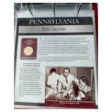 Statehood Innovation Dollar Collection - (10) Coins With Stamps