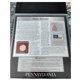 Statehood Innovation Dollar Collection - (10) Coins With Stamps