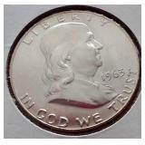 (3) Franklin Half Dollars