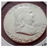 (3) Franklin Half Dollars