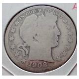 (3) Barber Half Dollars