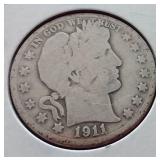 (3) Barber Half Dollars