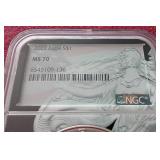 2022 1 oz American Silver Eagle - NGC MS70