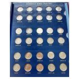 Whitman Roosevelt Dime Album With (48) Silver!