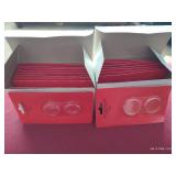(2) Partial Boxes of Air-Tite Capsules - Dime & Half Dollar