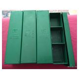(4) Littleton 2x2 Coin Trays