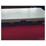 (2) Metal Latching Cases Holding 150 2x2 Flips