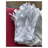 Large Lot of Soft White Gloves for Coin Handling