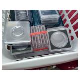 Large Mixed Lot of Various Coin Capsules & Cases