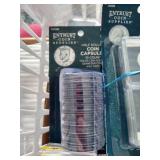 Large Mixed Lot of Various Coin Capsules & Cases