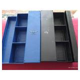 (4) 2x2 Coin Trays - (2) Whitman & (2) Unbranded