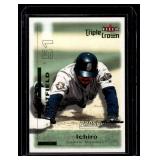 Ichiro Suzuki RC /2999 RARE! 2001 Fleer Triple Crown Prospects Numbered 1007/2009 Rookie Baseball Card