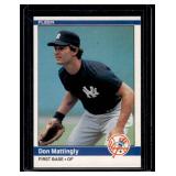Don Mattingly RC 1984 Fleer #131 Vintage Rookie Baseball Card