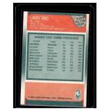 Larry Bird 1988 Fleer All-Star Sticker #124 Vintage Basketball Card