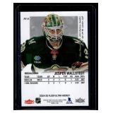 Jesper Wallstedt RC Insert 2024-25 Fleer Ultra #M-16 Minnesota Wild Rookie Hockey Card