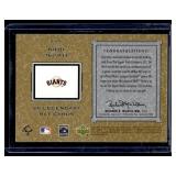 Willie McCovey RARE Game Used Bat Relic 2001 SP Legendary Cuts #B-WMC Baseball Card