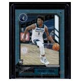 Anthony Edwards RC 2020-21 Chronicles Playbook #167 Rookie Minnesota Timberwolves Basketball Card