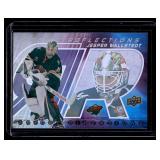 Jesper Wallstedt RC Insert 2024-25 Upper Deck Extended Series Rookie Reflections Triple Dimensions #RR-15 Minnesota Wild Hockey Card