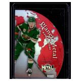 Kirill Kaprizov RC Ruby Metal Die Cut /199 2021-22 NHL Metal Universe #PM-8 Numbered 178/199 Rookie Minnesota Wild Hockey Card